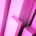 elementos visuales abstractos usados como gráficos para intro de programa de moda