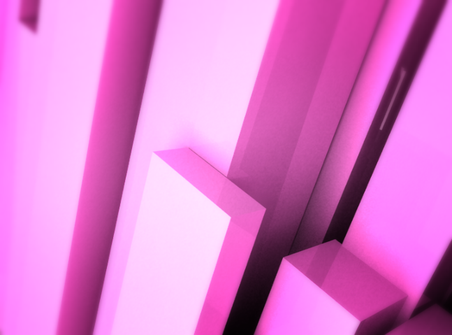 elementos visuales abstractos usados como gráficos para intro de programa de moda