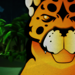 Jaguar protagonista de leyenda como parte de los gráficos para presentación desarrollados para proyecto Chemuyil