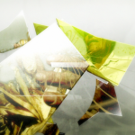 gráfico abstracto que forma parte de animación para intro de programa