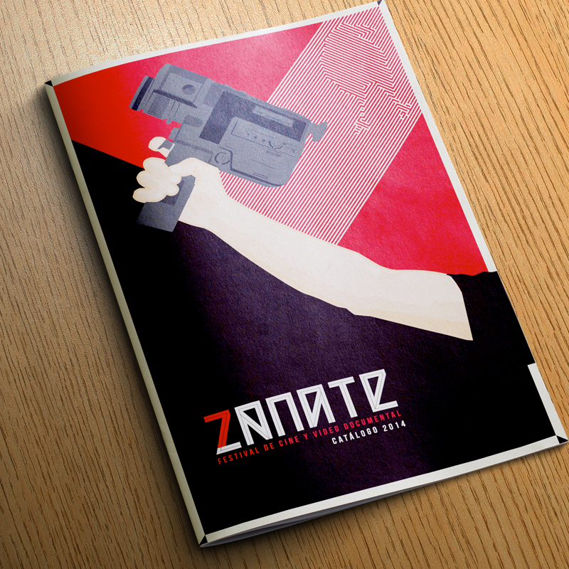 diseño de gráficos para aplicaciones de festival de cine documental zanate