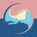 diseño de gráficos para cortometraje a través de los párpados incluyendo poster