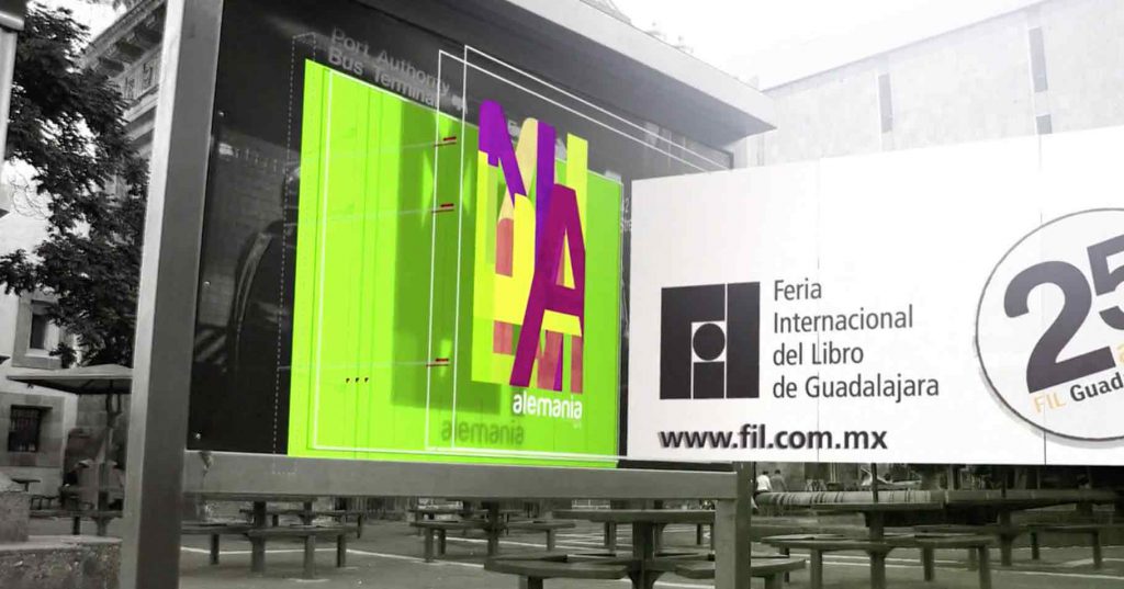 imagen urbana realizada usando gráficos animados para spot publicitario para FIL