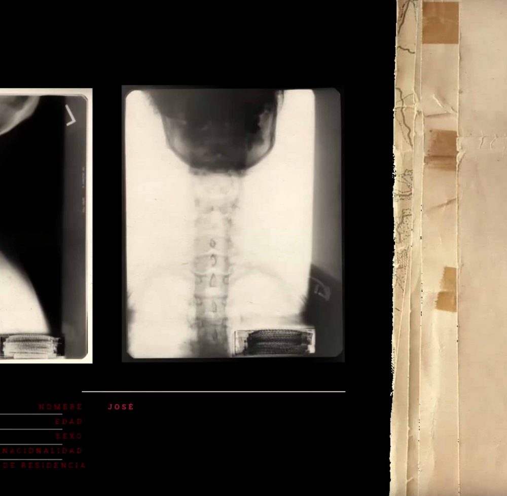 cuadro de estilo hecho con motion graphics en after effects para serie documental clandestino