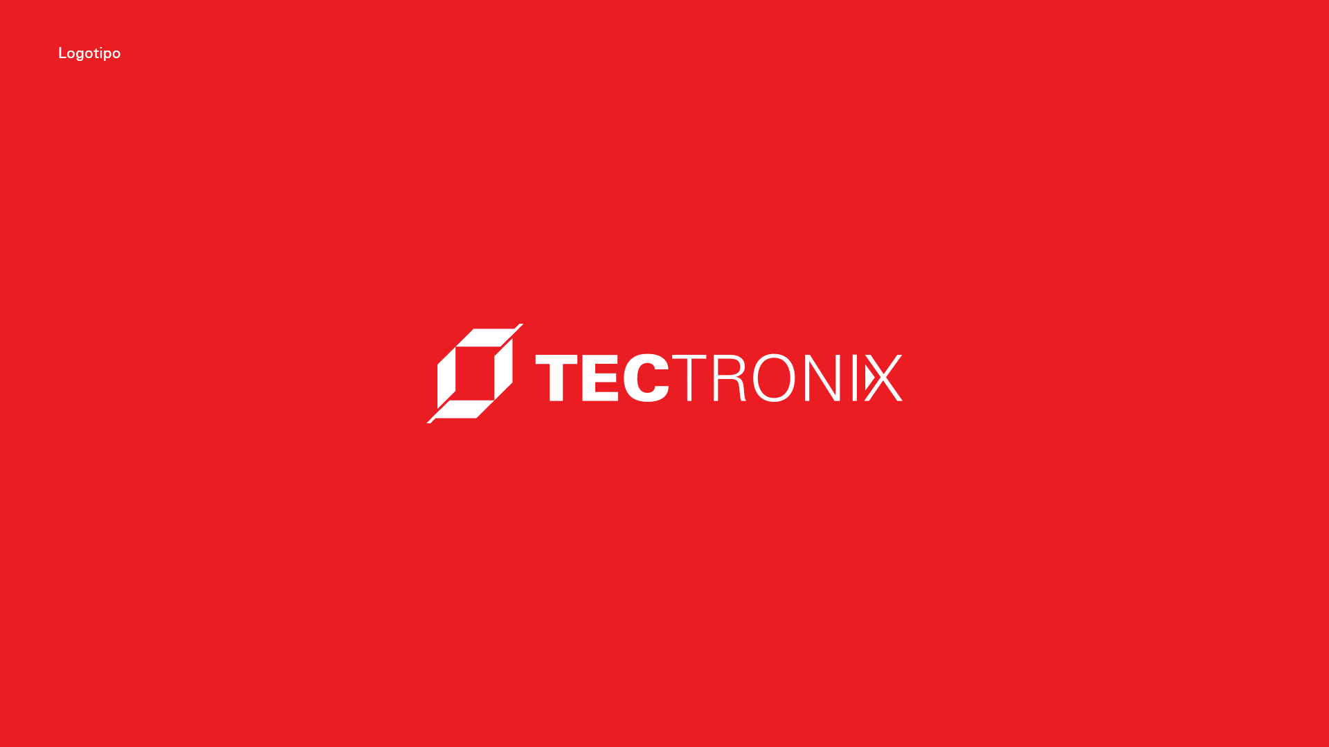 Identidad-corporativa-tectronix-logo-fondo-rojo