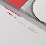 aplicaciones y diseño de logotipo para tectronix con enfoque en seguridad y confianza