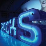 logotipo en 3d para canal Cracks como parte de su diseño visual deportivo